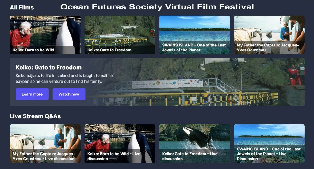 Ocean Futures Society Virtual Film Festival